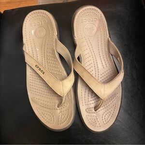 CROCS Beige Sandals